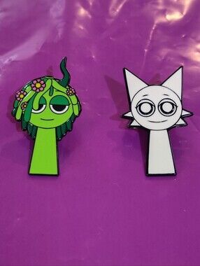 Vineria Or Wenda Enamel Pin - Sprunki Phase 1